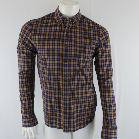 Scotch & Soda Other - Scotch & Soda Long Sleeve Button Up Shirt Mens Small Regular Fit 100% Cotton